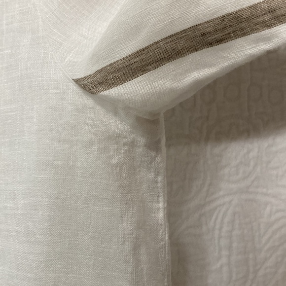 Stella Moda 100% Linen Women’s Lagenlook Shirt Dress sz Medium Italy - Picture 9 of 11